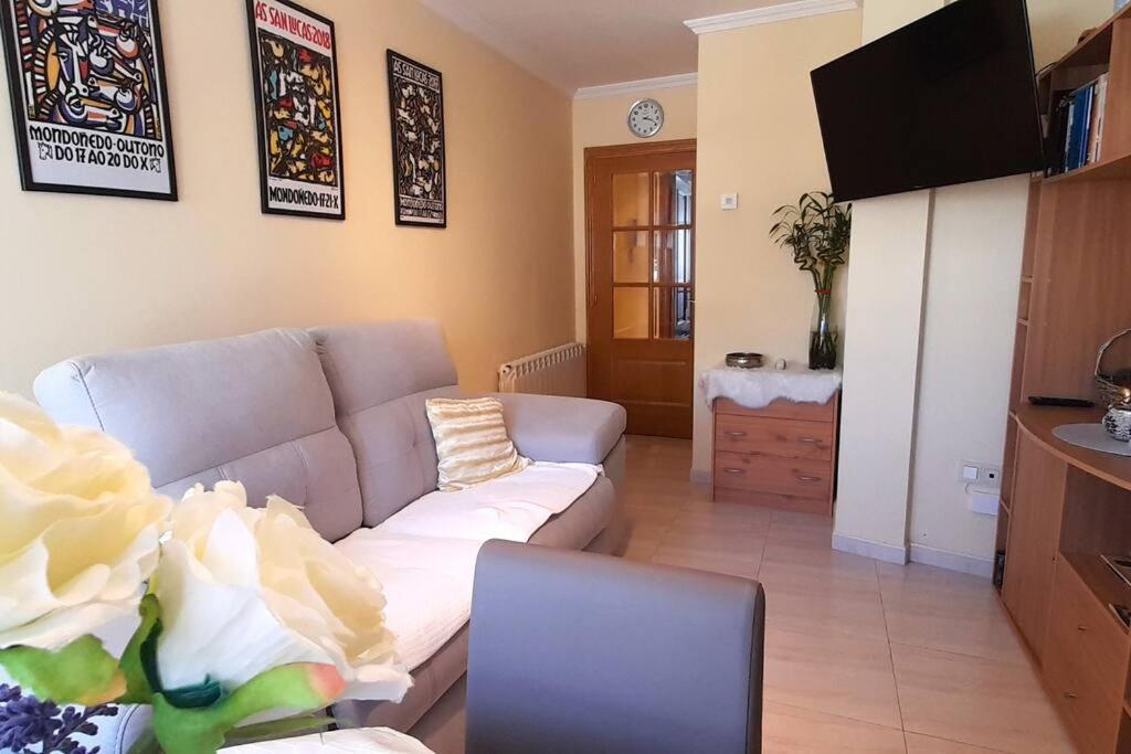 Apartamento Playa Foz Esterno foto